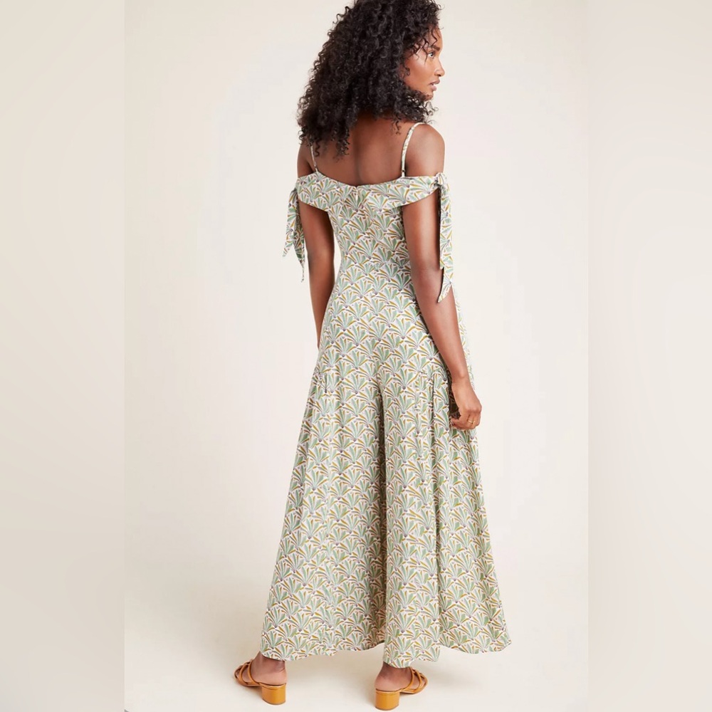 NWT Anthropologie AMELIE OPEN-SHOULDER JUMPSUIT
